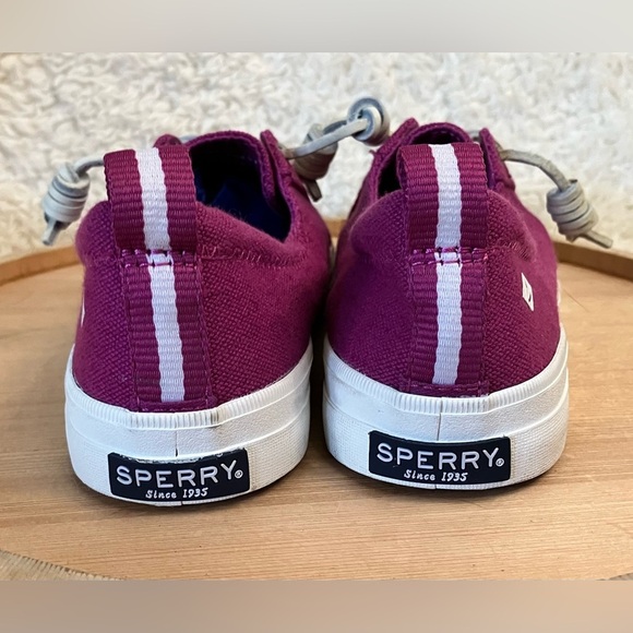 EUC Sperry Women's Sneakers in Pink and White Size 5M - Picture 6 of 9